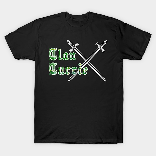 Clan Currie T-Shirt by ljrigby